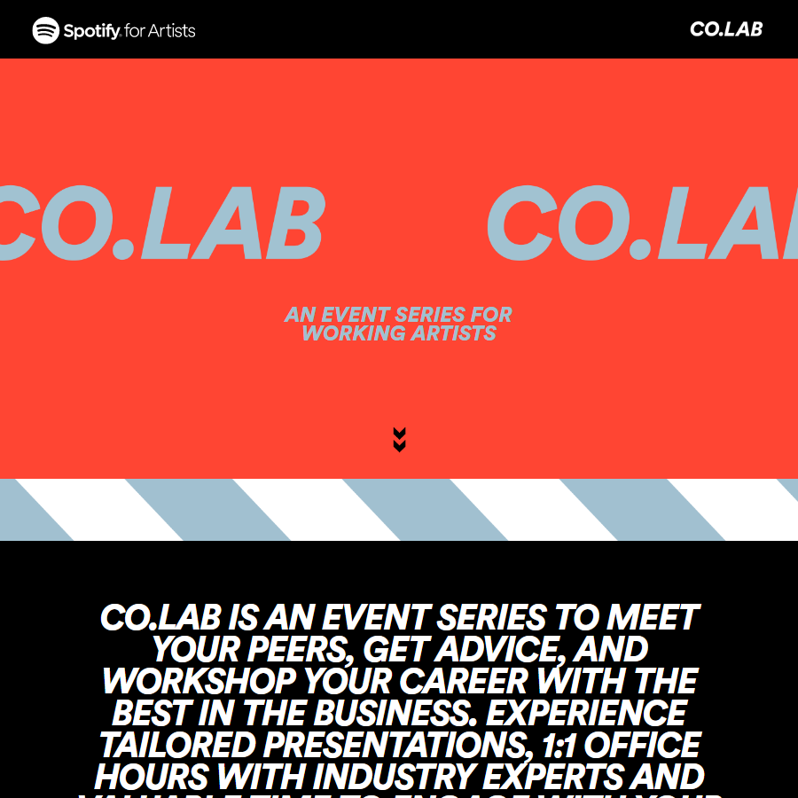 Spotify for Artists – Co.Lab.Events